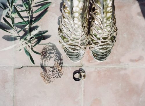 chaussures mariage mariée