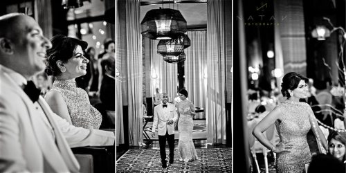 diner reception wedding