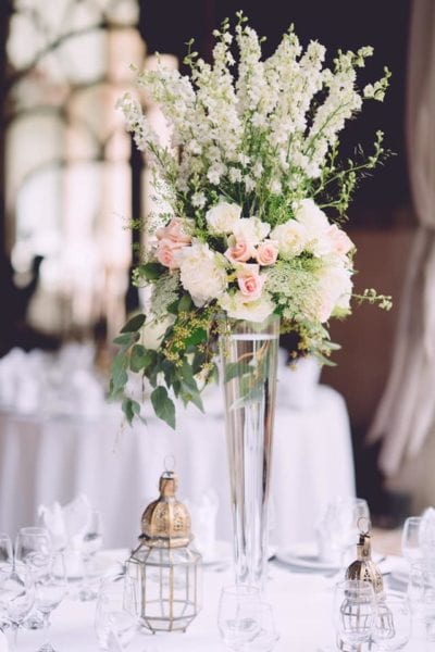 flower composition wedding