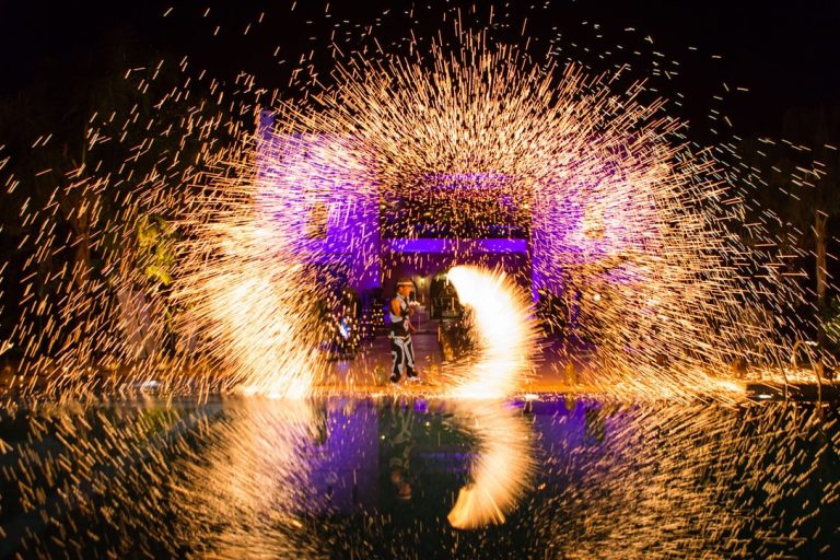 jongleur de feu live