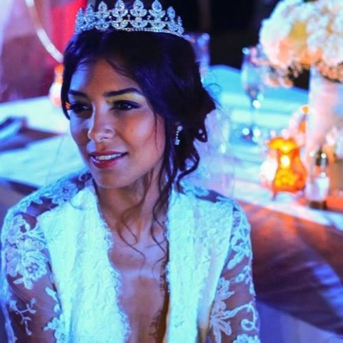 mariée couronne mariage