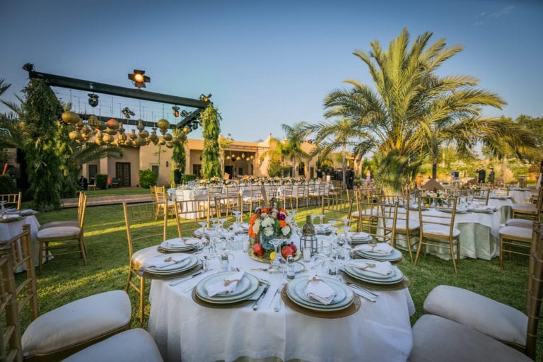 Mariage plein air marrakech by Maev Event