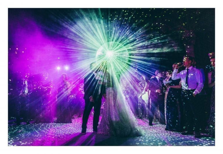 boule disco mariage