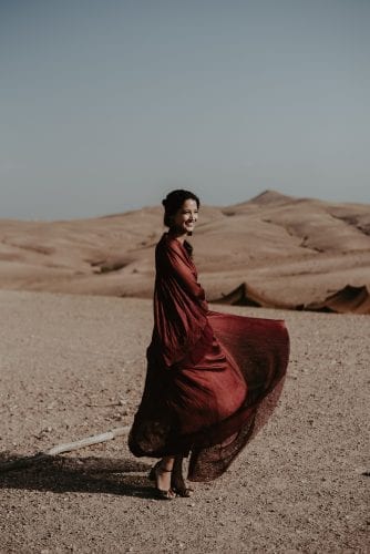 bride desert