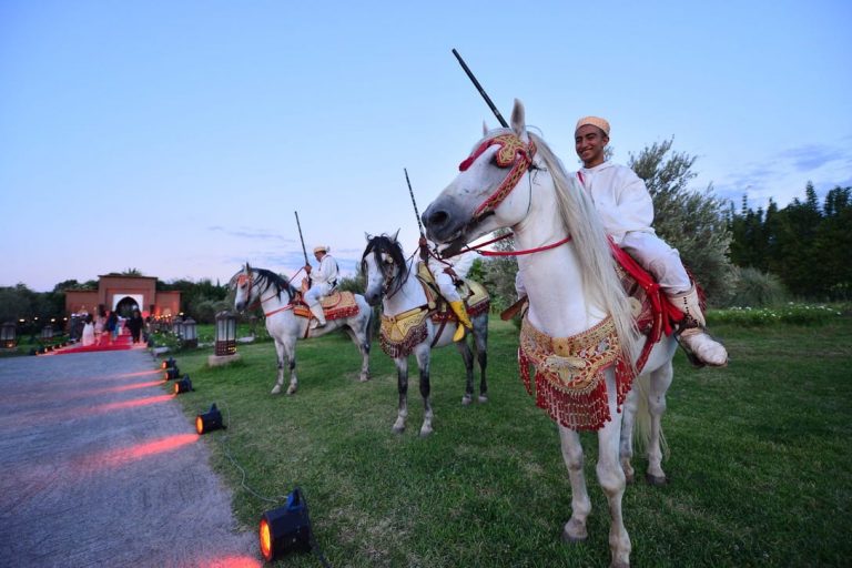 cavaliers mariage marocain