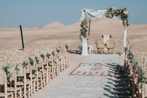 ceremonie dans le desert
