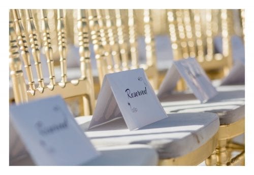 ceremonie de mariage fairmont