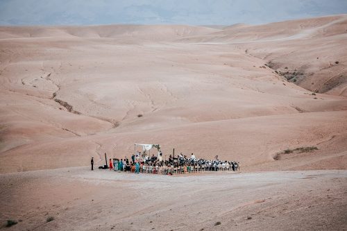 ceremony in the desert