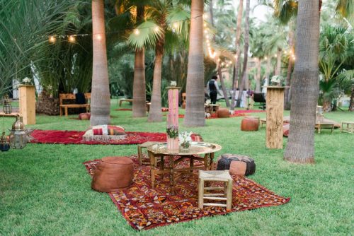 cocktail dans un jardin