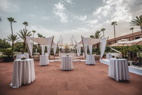 cocktail decor wedding