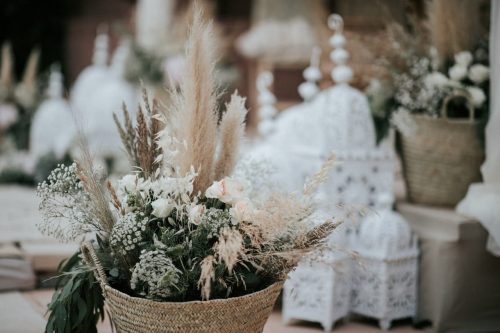 decoration florale champetre