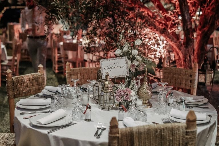 decoration table orientale