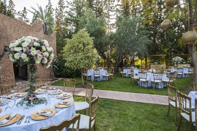 diner en plein air marrakech