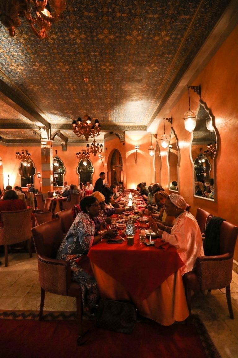 diner la maison arabe