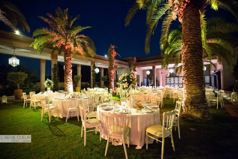 diner sous les palmiers