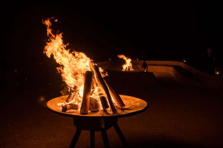 fire camp event desert