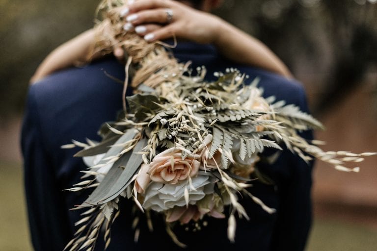 fleurs champetre bouquet mariée