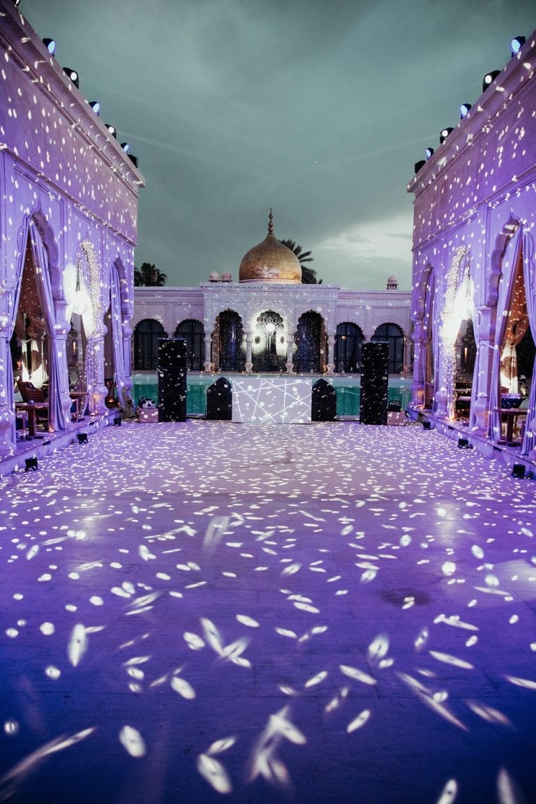led light wedding