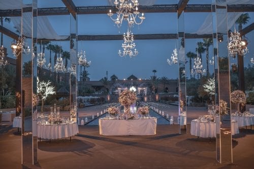 mariage miroir lustre