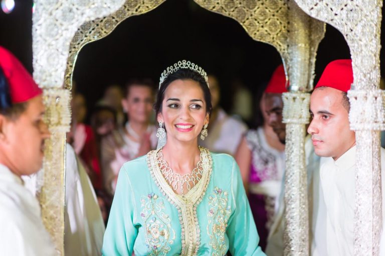 mariée marocaine caftan