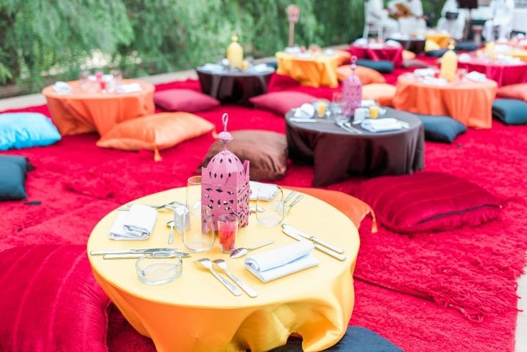 oriental decor for event