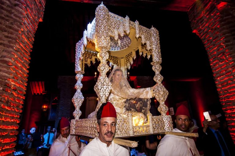 palanquin mariage marocain