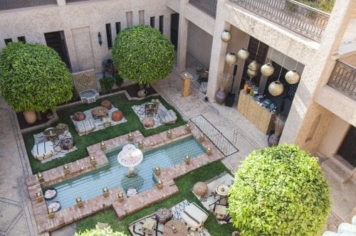 patio marocain