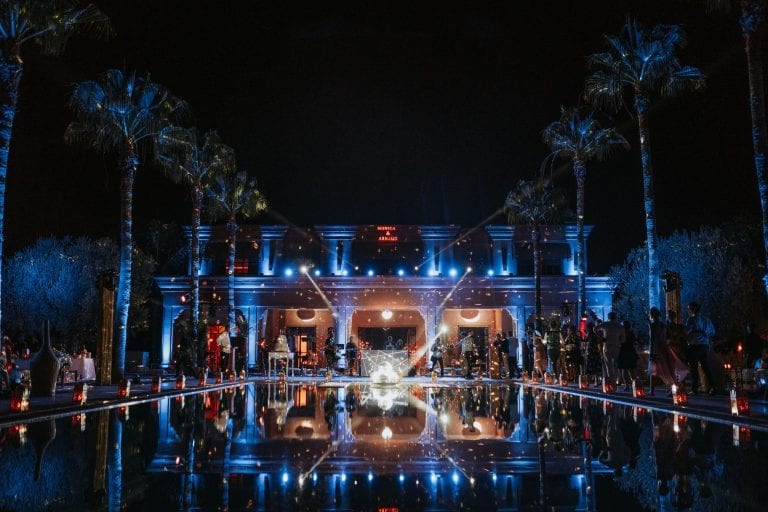 wedding light dancefloor