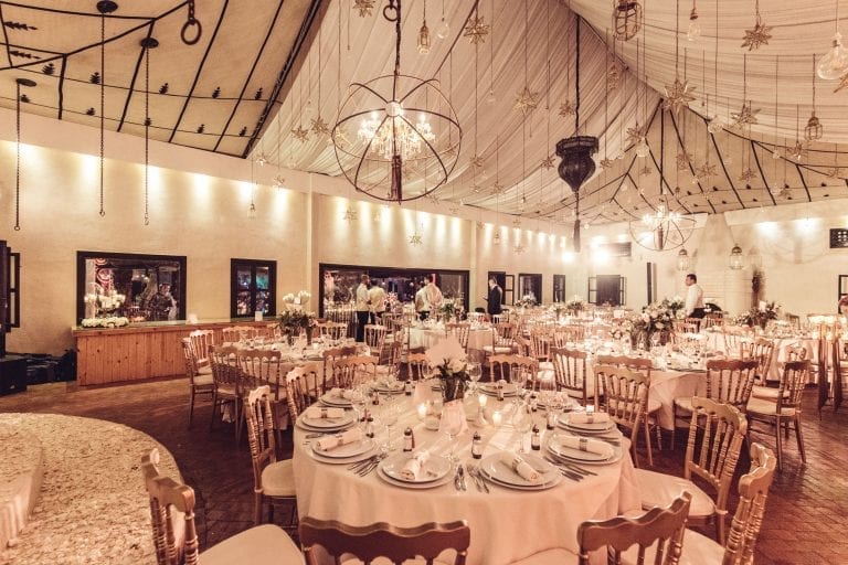 white and gold diner